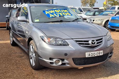 Grey 2004 Mazda 3 Sedan Sp23