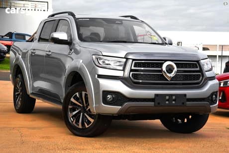Silver 2025 GWM Cannon Dual Cab Utility Ultra (4X4)