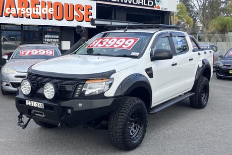 White 2011 Ford Ranger Dual Cab Pick-up Xl (4X4)