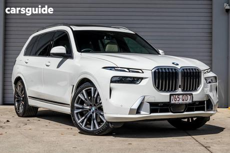 White 2022 BMW X7 Wagon Xdrive40D Design Pure Exc Mhev
