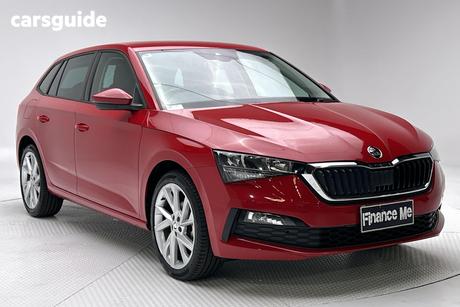 Red 2020 Skoda Scala Hatchback 110 Tsi Ambition