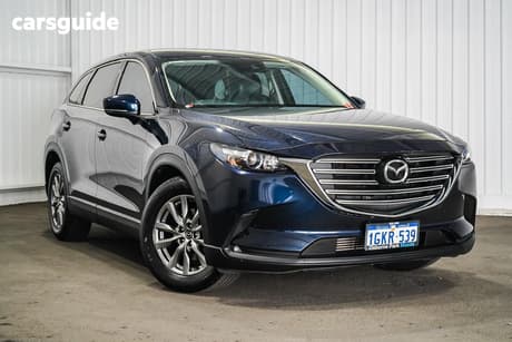 Blue 2017 Mazda CX-9 Wagon Touring (Fwd)