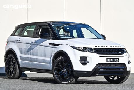 White 2015 Land Rover Range Rover Evoque SUV SI4 DYNAMIC 4X4