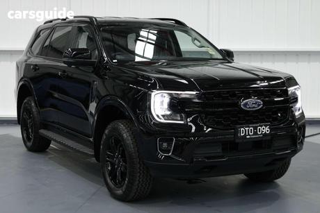 Black 2025 Ford Everest Wagon Trend (4Wd)