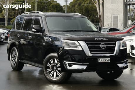 Black 2022 Nissan Patrol Wagon Ti-L (4X4)