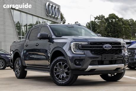 Grey 2024 Ford Ranger Double Cab Pick Up Wildtrak 2.0 (4X4)