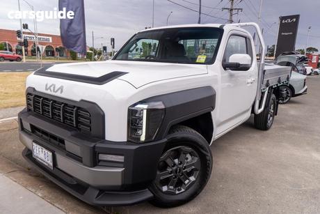White 2025 Kia Tasman Single Cab Chassis Sx (4X4) (Std) Body Fender