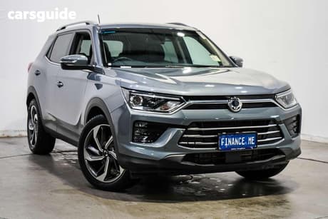 Grey 2022 Ssangyong Korando Wagon Ultimate (Awd)
