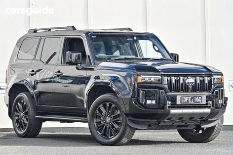 Black 2024 Toyota Landcruiser Prado Wagon Vx