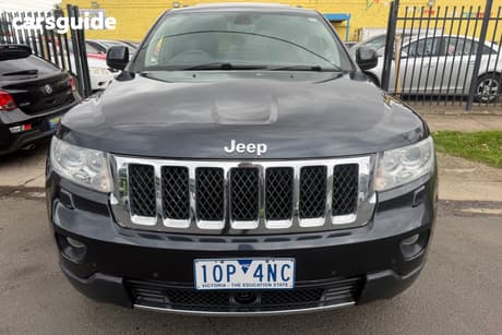 Grey 2012 Jeep Grand Cherokee Wagon Overland (4X4)