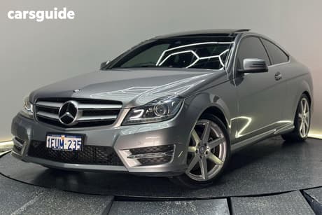 Silver 2015 Mercedes-Benz C250 Coupe Avantgarde