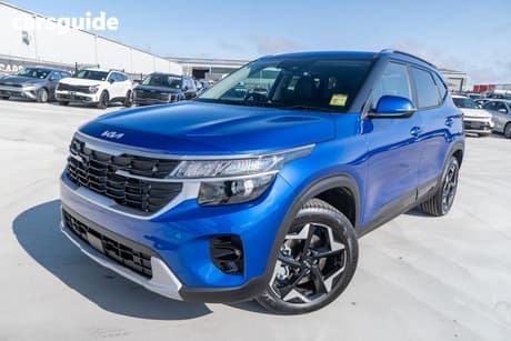 Blue 2025 Kia Seltos Wagon Sport+ (Fwd)
