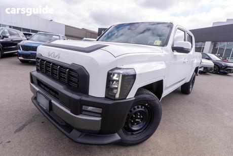 White 2025 Kia Tasman Double Cab Pick Up S (4X4) (Std) Body Fender