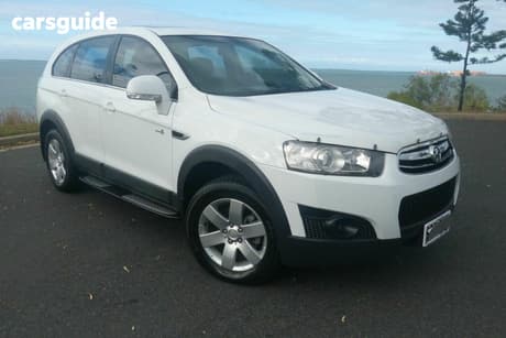 White 2012 Holden Captiva Wagon 7 Sx (Fwd)