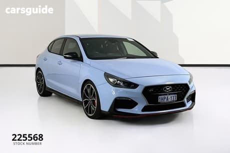 Blue 2019 Hyundai I30 Fastback Fastback N Performance