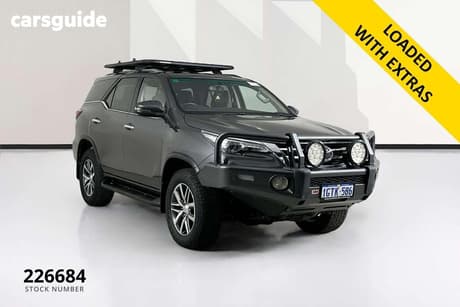 Grey 2018 Toyota Fortuner Wagon Crusade