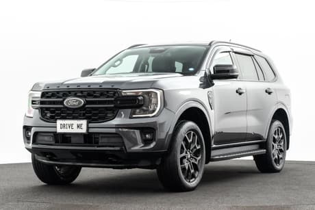 Grey 2024 Ford Everest Wagon Sport (Rwd)