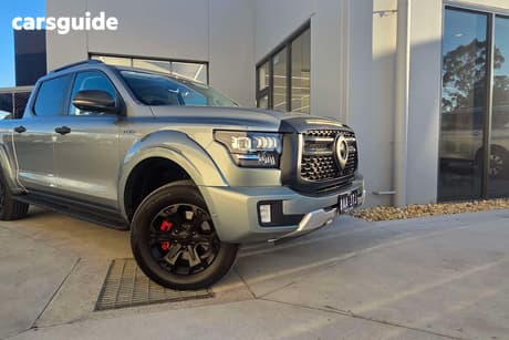 Grey 2026 GWM Cannon Alpha Dual Cab Utility Ultra Phev (4X4)
