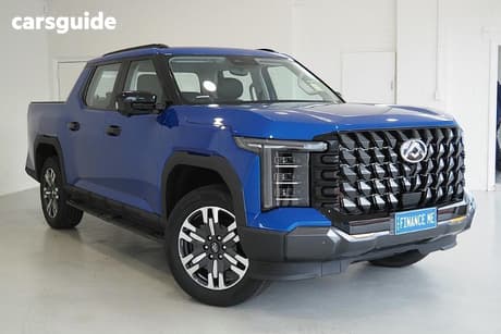 Blue 2025 LDV Terron 9 Double Cab Pick Up Evolve