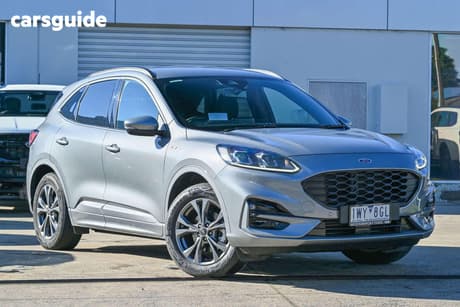 Silver 2022 Ford Escape Wagon St-Line (Awd)