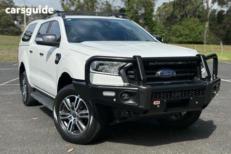 White 2020 Ford Ranger Double Cab Pick Up Wildtrak 3.2 (4X4)