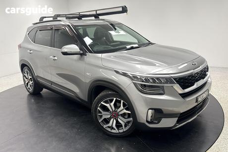 Grey 2020 Kia Seltos Wagon Gt Line (Awd)