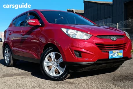 Red 2012 Hyundai IX35 Wagon Active (Fwd)