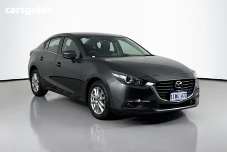 Black 2016 Mazda 3 Sedan Maxx