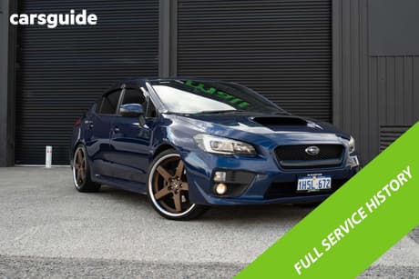 Blue 2016 Subaru WRX Sedan Premium (Awd)