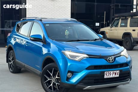 Blue 2017 Toyota RAV4 Wagon Gxl (4X4)