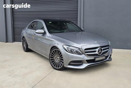Grey 2015 Mercedes-Benz C250 Sedan
