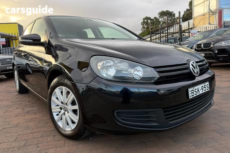 Black 2010 Volkswagen Golf Hatchback 90 Tsi Trendline