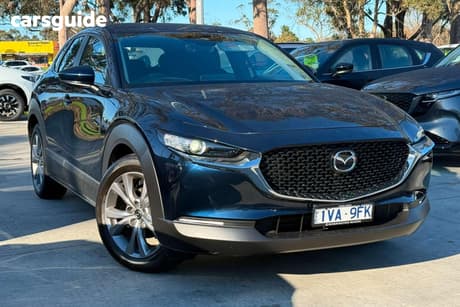 Blue 2025 Mazda CX-30 Wagon G20 Evolve (Fwd)