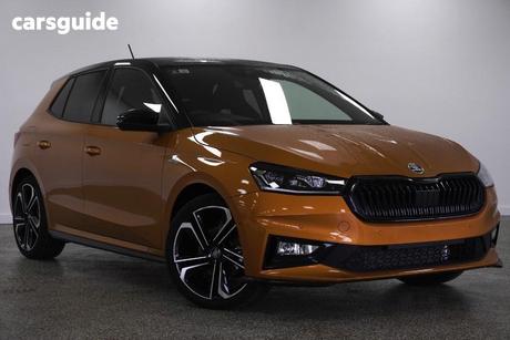 Orange 2025 Skoda Fabia Hatchback Monte Carlo 110Tsi