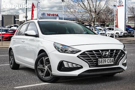 White 2022 Hyundai I30 Hatchback Active