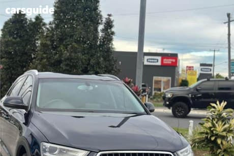 Blue 2014 Audi Q3 Wagon 2.0 Tfsi Quattro (155Kw)