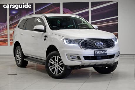 White 2020 Ford Everest Wagon Trend (Rwd)