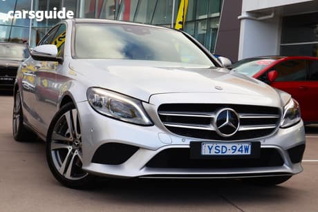 Silver 2019 Mercedes-Benz C200 Sedan Edition C