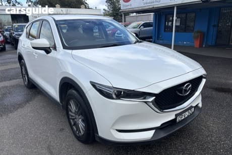 White 2017 Mazda CX-5 Wagon Maxx Sport (4X4)