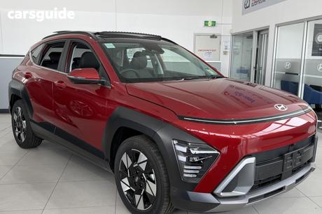 Red 2025 Hyundai Kona Wagon Premium