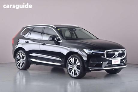 Black 2022 Volvo XC60 Wagon B5 Inscription Mhev
