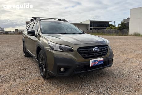 Green 2021 Subaru Outback Wagon Awd Sport