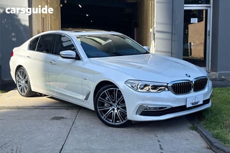 White 2017 BMW 530I Sedan Luxury Line