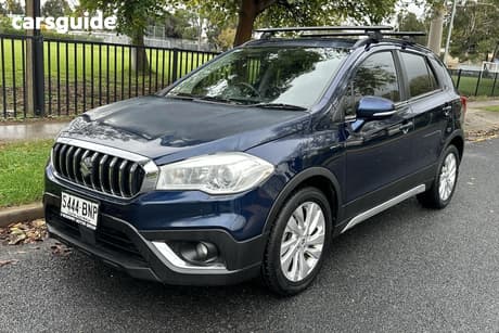 Blue 2016 Suzuki S-Cross Wagon Turbo