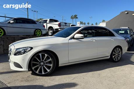 White 2016 Mercedes-Benz C250 Sedan