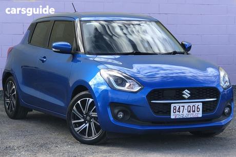 Blue 2022 Suzuki Swift Hatchback Glx Turbo