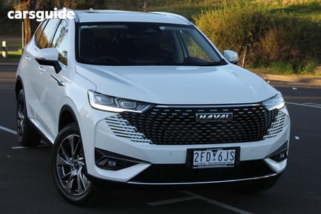White 2022 GWM Haval H6 Wagon Ultra Hybrid