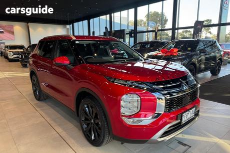 Red 2025 Mitsubishi Outlander Wagon Ls 7 Seat (2Wd)