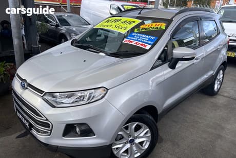 Silver 2016 Ford Ecosport Wagon Trend
