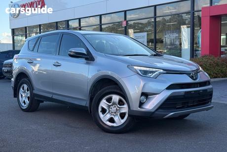 Silver 2018 Toyota RAV4 Wagon Gx (2Wd)
